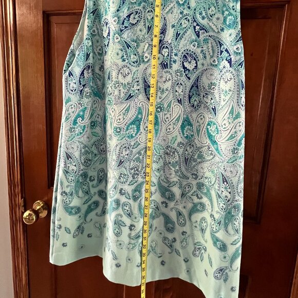 Split Neck Sleeveless Talbot Dress - Picture 7 of 11